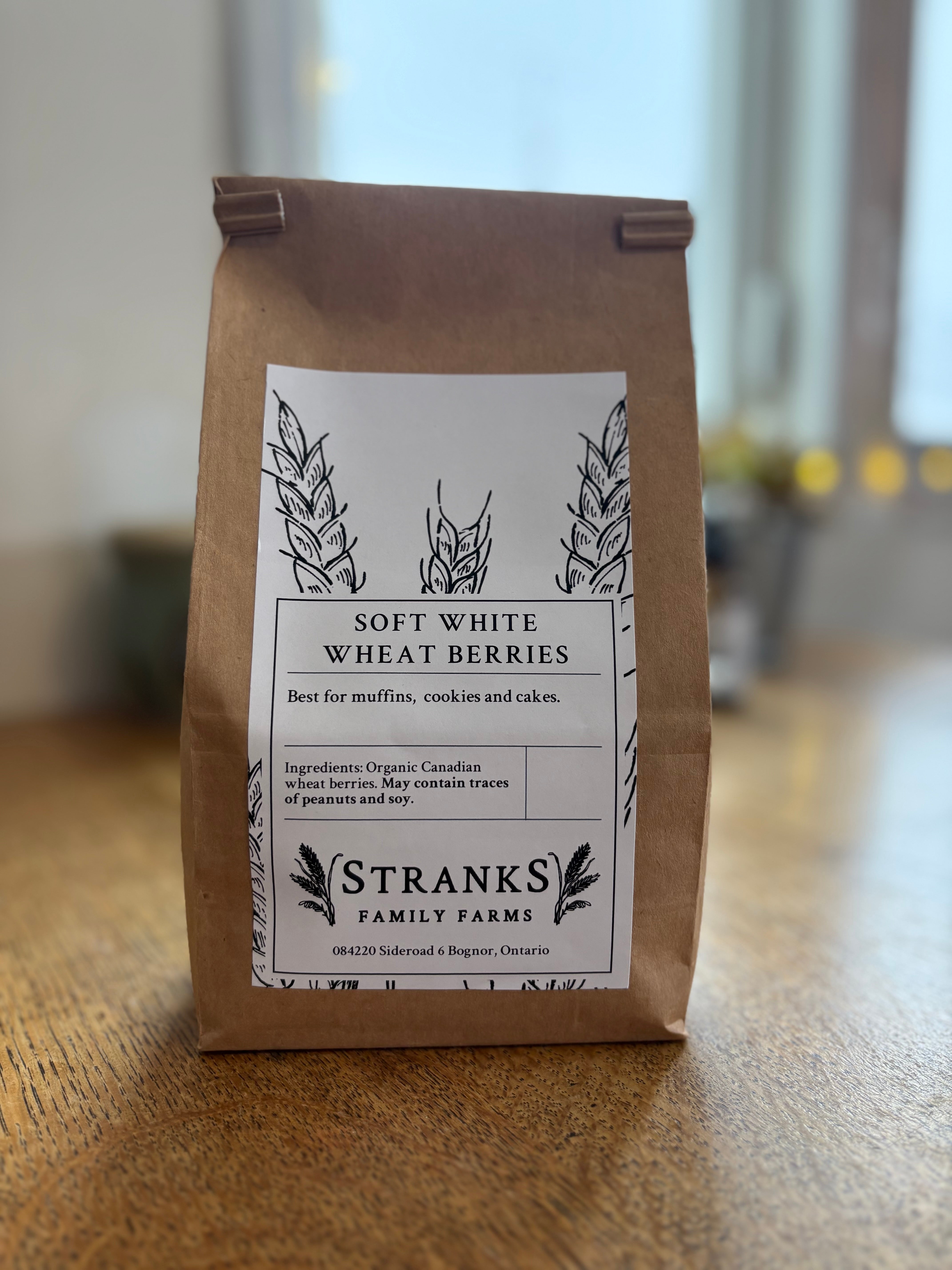 Soft White Wheat Berries – Stranks Family Farms