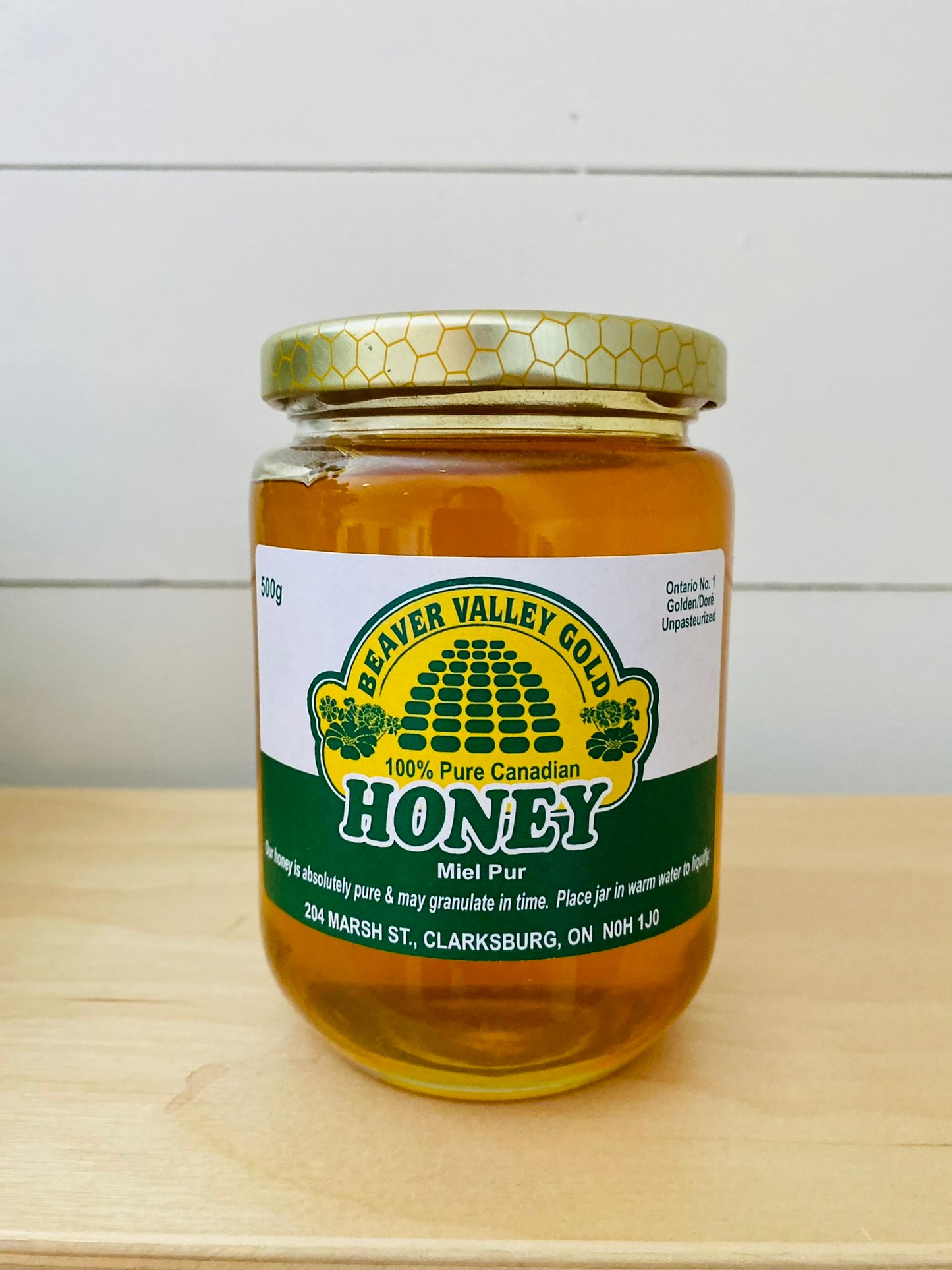 Beaver Valley Gold Honey